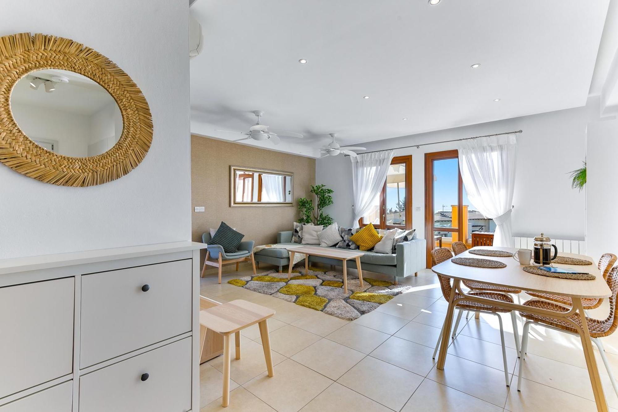 2 Bedroom Apartment Thalassa With Sea And Sunset Views, Aphrodite Hills Resort Κούκλια Εξωτερικό φωτογραφία