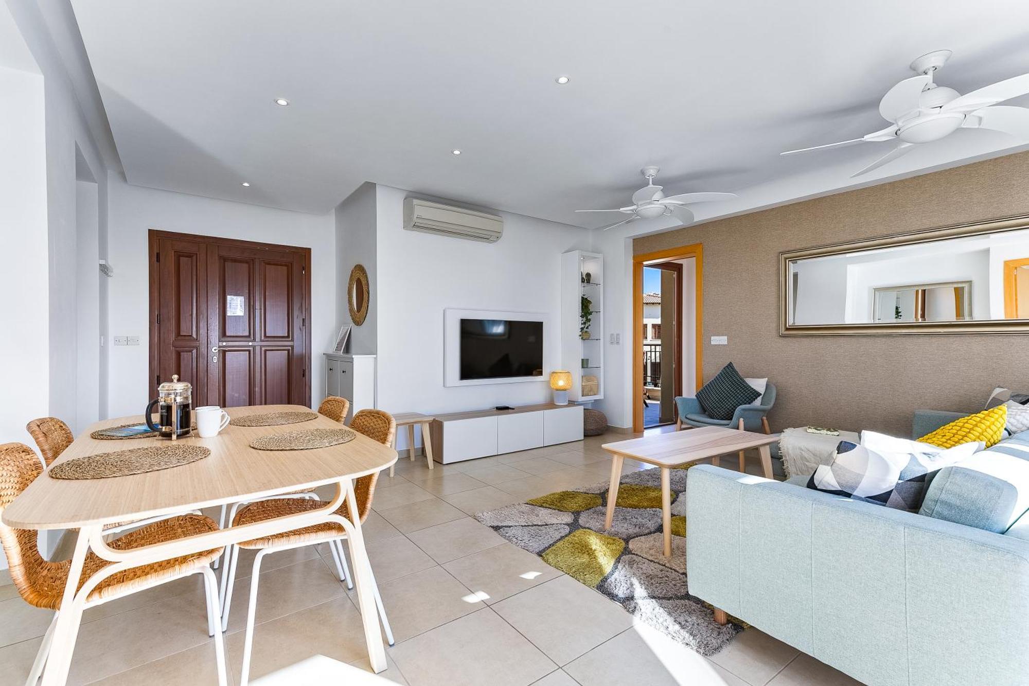 2 Bedroom Apartment Thalassa With Sea And Sunset Views, Aphrodite Hills Resort Κούκλια Εξωτερικό φωτογραφία